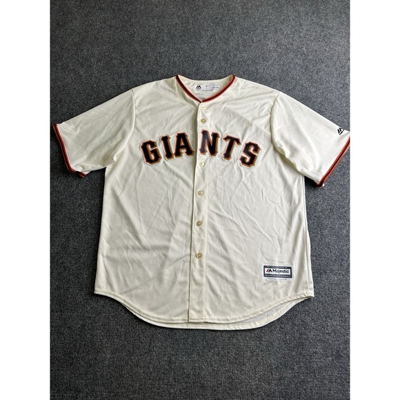 Majestic Other - Mens Majestic San Francisco Giants MLB Cool Base Baseball Jersey, Size XL